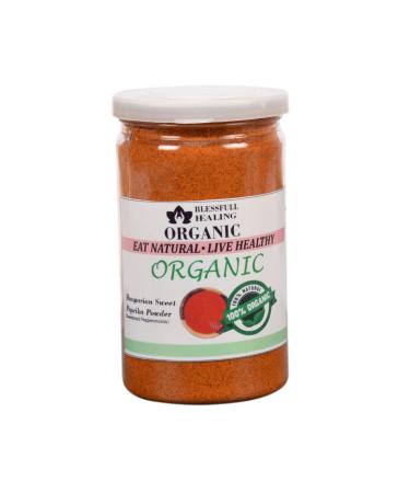 Blessfull Healing Organic Hungarian Sweet Paprika Powder (Sweetened Pepperoncinis) 200 Gram (Packing May Vary) 200 Gram 7.05 oz