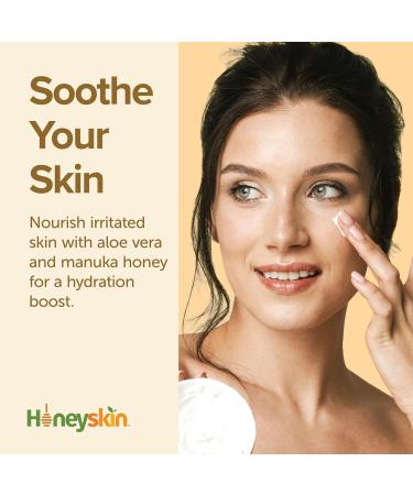 Hydrating Face Moisturizer with Manuka Honey and Coconut Oil - 2oz - For Dry Skin, Eczema, Psoriasis, Rosacea - Made In USA - Buy Online on GoSupps.com