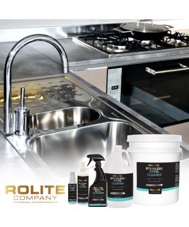 Rolite Stainless Steel Cleaner - 16 fl. oz. | Streak-Free Shine & Dirt Removal for International Shipping - Buy Online on GoSupps.com