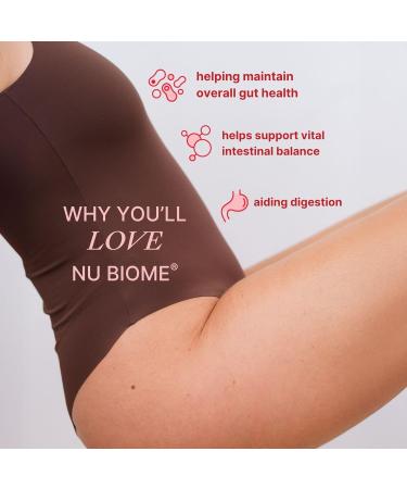 Nu Skin Pharmanex Nu Biome | Gut & Immune Health Supplement | Supports Digestive Balance & Energy | Prebiotic & Antioxidant Formula | 30 Packets | Watermelon Raspberry Lemon - Buy Online on GoSupps.com