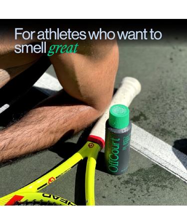 OffCourt Natural Body Spray for Men - Aluminum-Free Deodorizing Spray Trio Pack with Prebiotics - Sandalwood, Citrus, and White Musk Scents - 3.4 oz (Pack of 3) - Buy Online on GoSupps.com