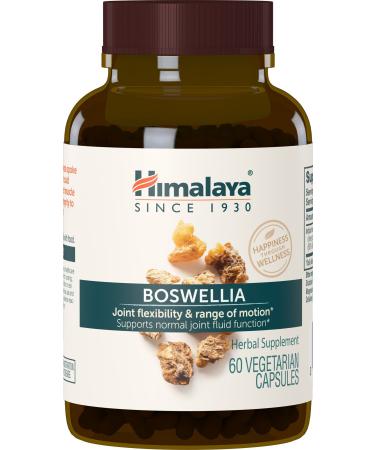 Himalaya Boswellia 60 Vegetarian Capsules - Buy Online on GoSupps.com