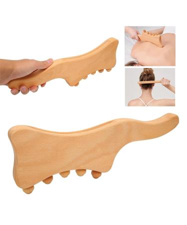 Wooden Gua Sha Tool - Premium Massage Tool for Back Neck & Stiff Muscles | Relieve Fatigue & Improve Body Shape - International Shipping Available - Buy Online on GoSupps.com