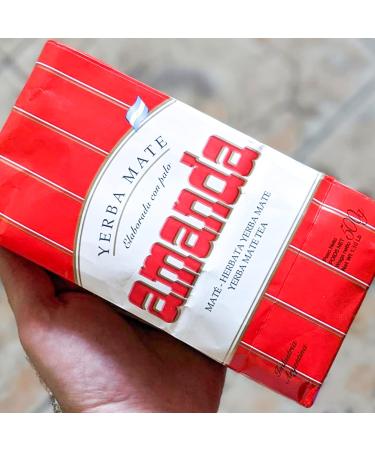 Amanda Yerba Mate Tea Tradicional 0.5kg | Authentic Argentine Detox & Energy Drink - Buy Online on GoSupps.com
