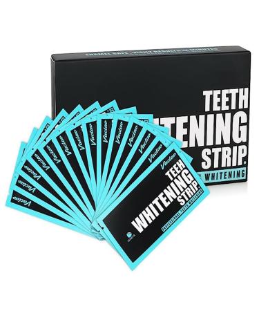 14 Strips(7 Pairs) Teeth Whitening Strips Premium Teeth Whitening Strips Home Use Tooth Whitening Kit Non-Sensitive Formula