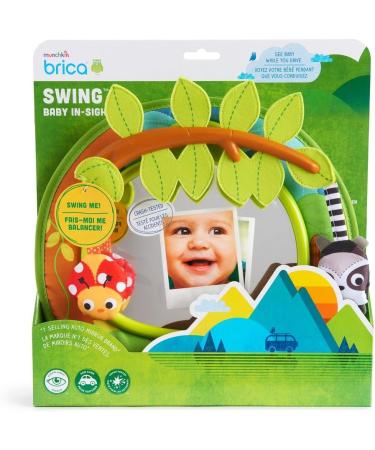 Munchkin Baby In-Sight Car Mirror Animals Swing For Entertaining Fun Green Baby In-Sight Swing - Buy Online on GoSupps.com