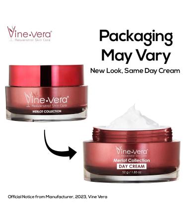Vine Vera Merlot Day Cream & Peeling Gel Set - Resveratrol Anti-Aging Skin Care for Radiant Skin - Buy Online on GoSupps.com