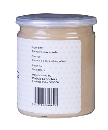 Bentonite Clay Powder 16 oz | 100% Pure Natural Clay for Face Masks & Soap Making | Yogis Gift - International Shipping Available - Buy Online on GoSupps.com