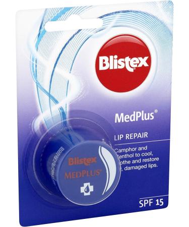 Buy Blistex Med Plus Jar (410g) - Soothing Lip Balm for Dry Lips | Fast International Shipping - Buy Online on GoSupps.com