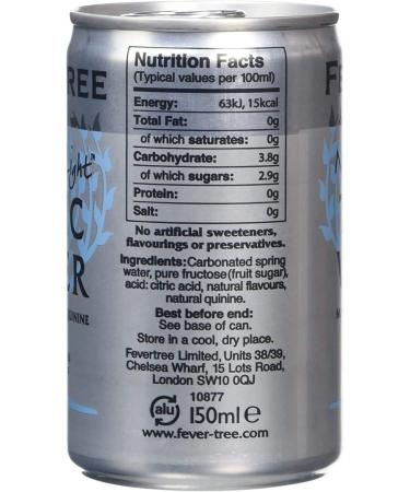 Fever-Tree Indian Tonic Water 15 x 150 ml - Buy Online on GoSupps.com