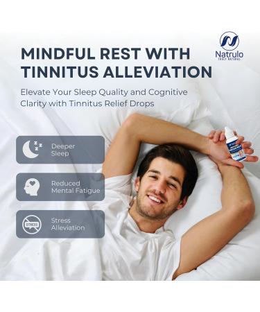 Tinnitus Relief Drops - Natural Ear Ringing Treatment Soothing Ear Wax Removal & Hearing Improvement - Made in USA - Buy Online on GoSupps.com