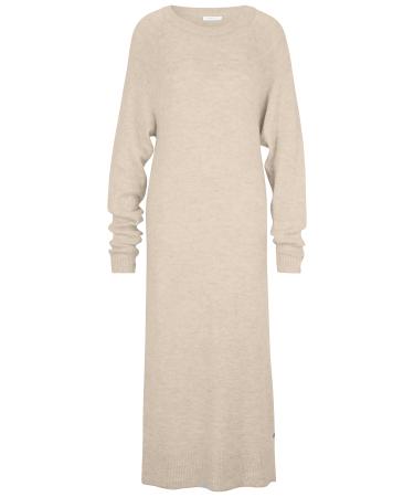Tamaris Women's Bytow Knit Dress 44 Tapioca Melange
