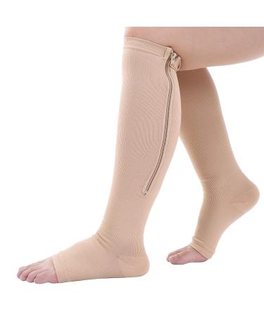 XXL Compression Socks for Men & Women - Elastic Sports Calf & Knee Support for Varicose Veins - Best for Work & Sports - Buy Online on GoSupps.com