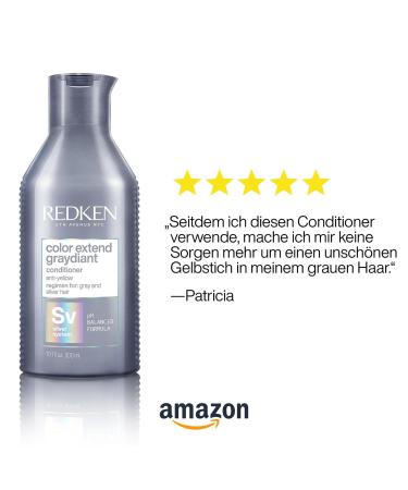 Redken Color Extend Graydiant Conditioner for Grey & Blonde Hair - Anti-Yellow Tint | 300ml - Buy Online on GoSupps.com
