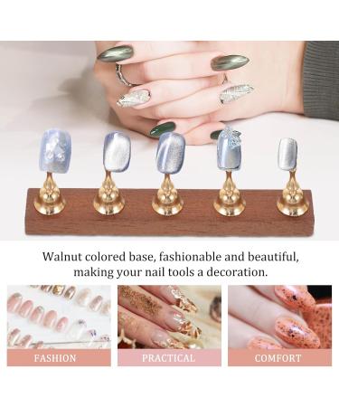 Baluue Press On Nail Stand Manicure Nail Holders Diy Nail Crystal Holder Magnetic Practice Stands Fake Nails Display Holders - Buy Online on GoSupps.com