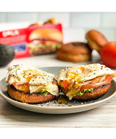 Sola Low Carb & Keto Friendly Golden Wheat Hamburger Buns 6g Net Carbs 14g Protein 11g Fiber Per Bun 4/bag (Pack of 2) - Buy Online on GoSupps.com