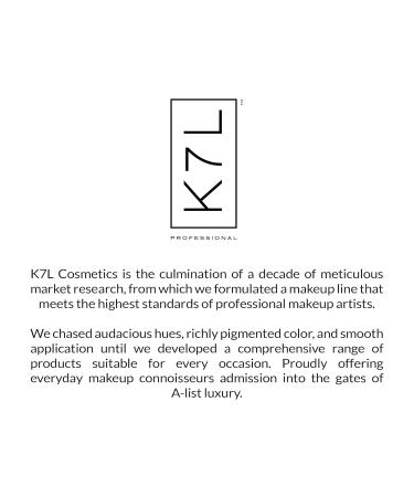 K7L Silver Gold Disco Eyeliner Pencil | Women's Cosmetic Product - Buy Online on GoSupps.com