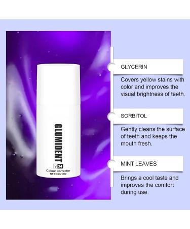 Purple Teeth Cleaning Toothpaste - Gentle Cleaning Fresh Breath Daily Oral Care for Teeth Hygiene(2PCS) - Buy Online on GoSupps.com