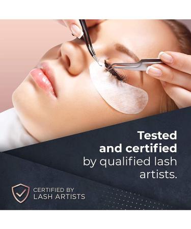 Premium Eye Pads for Eyelash Extensions - Aikvigss 50 Pairs Lint-Free Gel Patches (Peach) - Ideal for Lash Application - Buy Online on GoSupps.com