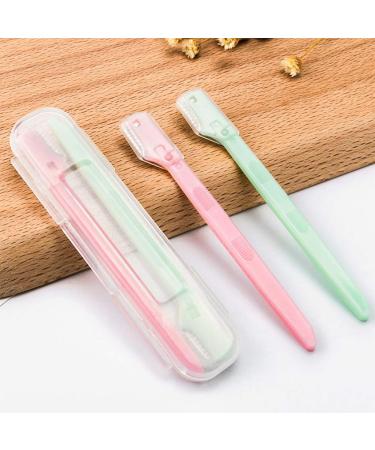 Mini Eye Brewing Pencil - Durable Stainless Steel Eyebrow Trimmers for Women | 2-Piece Makeup Tool Set - Buy Online on GoSupps.com