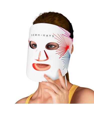LED Light Therapy Mask | Silicon Flexible Face Mask | Revitalize Skin & Reduce Fine Lines at Home - 4 Color Therapy - Buy Online on GoSupps.com