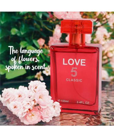 EBC PERFUME Classic Love 5 Red Spray Perfume - Eau De Parfum for Women - 3.4 fl.oz - Buy Online on GoSupps.com