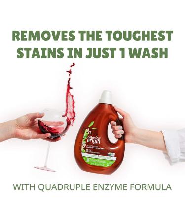 Botanical Origin Plant-based Laundry Detergent Orange Blossom and Citrus Leaves, 54 oz (72 loads) - Buy Online on GoSupps.com