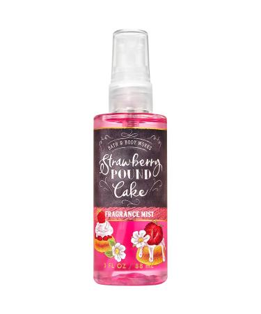 STRAWBERRY POUND CAKE Travel Size Fine Fragrance Mist 3 Fluid Ounce