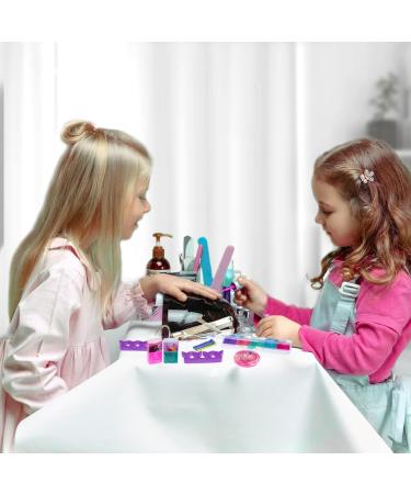 Disney 100 Piece Makeup Set for Kids | Townley Girl The Little Mermaid Kit with Blush, Nail Polish, Hair Accessories & More - Ideal Birthday Gift for Ages 3 - Buy Online on GoSupps.com