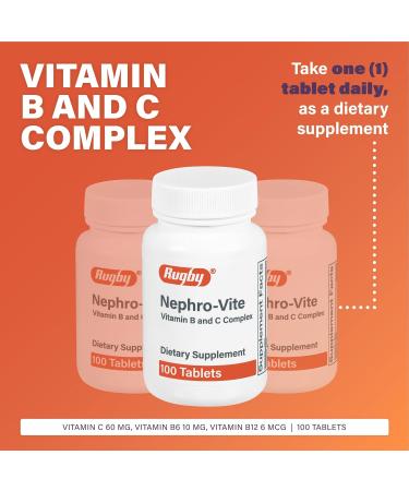 Nephro-Vite OTC Tabs 100ct by Watson Laboratories - Buy Online on GoSupps.com