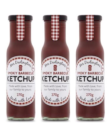 Generic Mrs Darlington's Smoky Barbecue Ketchup - 270g - Pack of 3