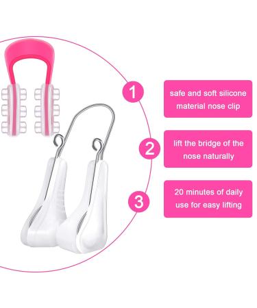 TrelaCo 11-Piece Nose Shaper Clip | Silicone Nose Lifter for Wide Low Inverted & Curved Noses | Instant Nose Lift & Shaping Solution - Buy Online on GoSupps.com