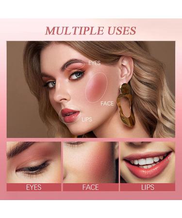 Waterproof Liquid Blush Cream for Cheeks - Lightweight & Blendable Skin Tint Makeup - Dewy Finish - 1.00 ml - Buy Online on GoSupps.com