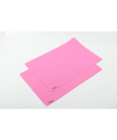 Zoli Baby Matties Silicone Travel Mats - Pink (2 ct) | Portable & Easy to Clean - Buy Online on GoSupps.com
