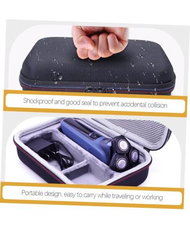 Minkissy 5-Pack Hair Cutter Razor Storage Bag - EVA Protective Organizer for Men | Shockproof & Compact (22.5x16cm) - Buy Online on GoSupps.com