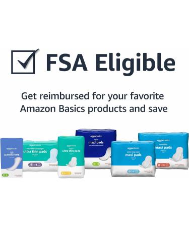 Amazon Basics Ultra Thin Pads with Flexi-Wings Regular Absorbency Unscented Size 1 - 36 Count Pack for Periods (Prev. Solimo) - 1 Pack - Buy Online on GoSupps.com