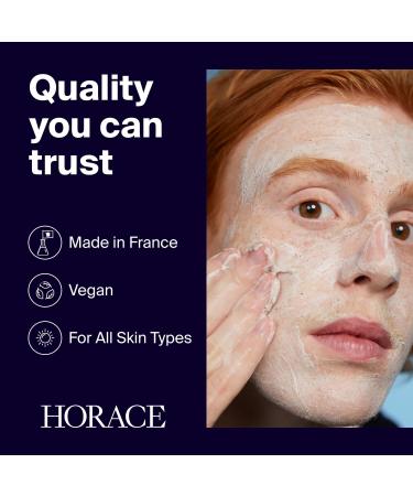 HORACE Gentle Face Scrub for Men - 2.5 Fl Oz. - Buy Online on GoSupps.com