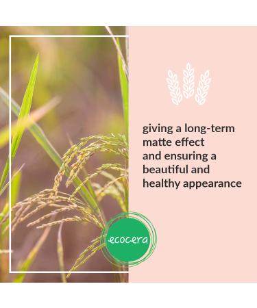 ECOCERA Rice Loose Powder - Hypoallergenic Transparent 15g | Ideal for Oily & Combination Skin - International Shipping Available - Buy Online on GoSupps.com