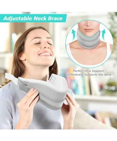 Hncy Neck Support for Pain Relief | Cervical Spine Pressure Relief & Sore Throat Relief - Shop Internationally - Buy Online on GoSupps.com