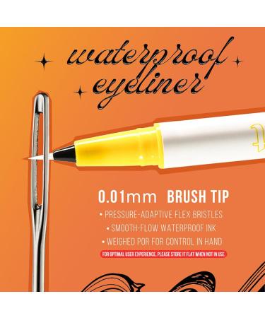 Liquid Eyeliner Water Resistant Liquid Eyeliner Highly Pigmented Eyeliner Pen in Set of 4 Eye Makeup Cosmetics Smudge Resistant Eyeliner Long Lasting Quick Drying Liquid Liner for Women - Buy Online on GoSupps.com