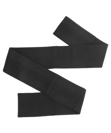 Uxsiya Adjustable and Breathable Elbow Protector Brace Elastic Bandage Wrap Compression Sleeve for Sports (Black)