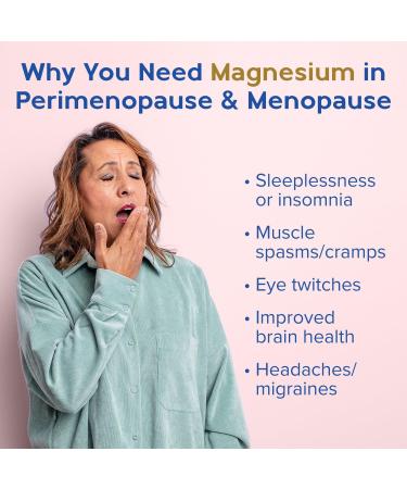 Morphus Magnesium Bisglycinate Chelate 300mg Supplement | 60 Capsules | Helps Women with Perimenopause & Menopause Symptoms | Restful Sleep, De-Stress, Relaxes Muscles & Nerves | Fast Absorption - Buy Online on GoSupps.com