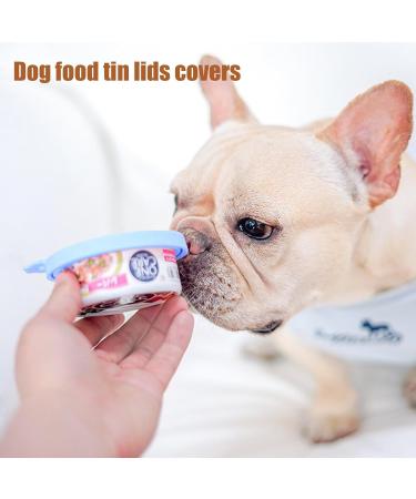 WASYPLSFOI Tin Can Lids Covers Lid Cover for Cans Tins Dog Cat Food Container Plastic 3 Standard Seal with Spoon 3+3 - Buy Online on GoSupps.com
