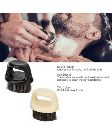 Ankroyu 3-Part Knuckle Beard Brush - Soft Hair Shaving Brush with Ring Handle for Men | Ideal Hairdressing Tool for Salons - Buy Online on GoSupps.com