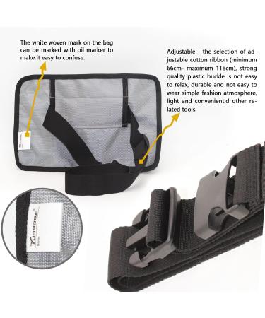 Tuhaoge Massage Bottle Bag - Dual Oil Holster for Therapists | Perfect for Massage Oils & Lotions - Buy Online on GoSupps.com