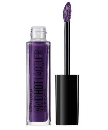 Maybelline New York Color Sensational Vivid Hot Laquer Lippenstift 78 Royal - 7.7 ml (1 Pack) | Buy Internationally - Buy Online on GoSupps.com