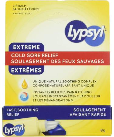 Lypsyl Extreme Cold Sore Relief - Fast Soothing Relief for Cold Sores - Buy Online on GoSupps.com