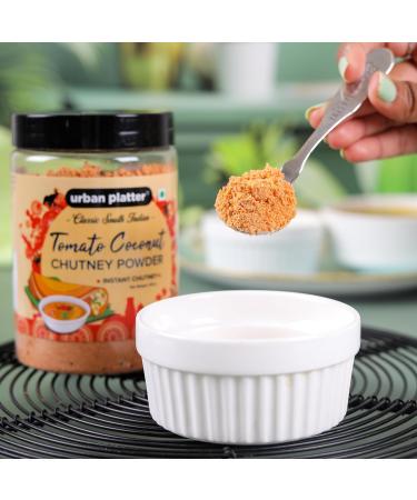 South Indian Style Instant Tomato Coconut Chutney Powder 200G / 7Oz Nariyal Ki Chutney Just Water  - Buy Online on GoSupps.com