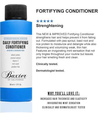Baxters of California Travel Kit Men's Shower Set Travel Shampoo | Travel Conditioner | Travel Deodorant | Travel Exfoliating Cleansing Bar Refreshing and - Buy Online on GoSupps.com