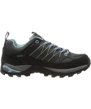 CMP Women's Rigel Low Trekking & Hiking Shoes - Waterproof Grey Light Blue 40 EU - Buy Online on GoSupps.com